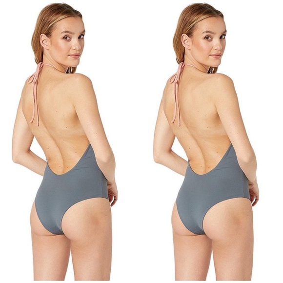 NWT Anthropologie x Tavik One-Piece Color Blocked Swimsuit Chase, Size medium - Picture 4 of 8